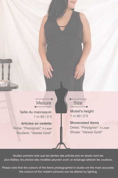 Perpignan Black Fitted Cocktail Dress | La Petite Garçonne template