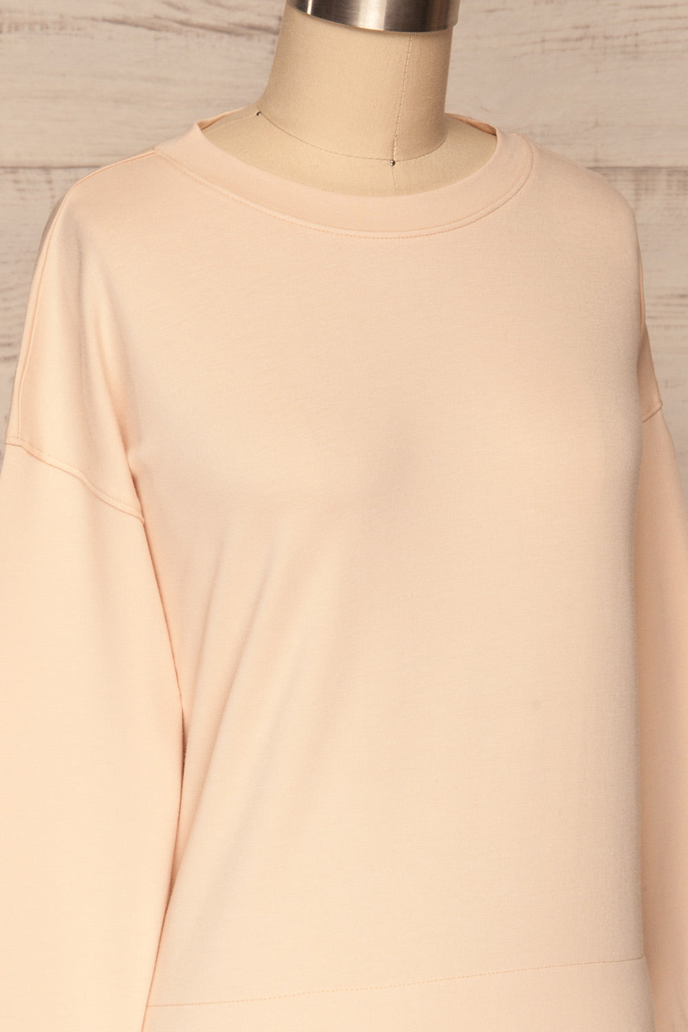 Piakoti Sand Beige Long Sleeved Top | La Petite Garçonne