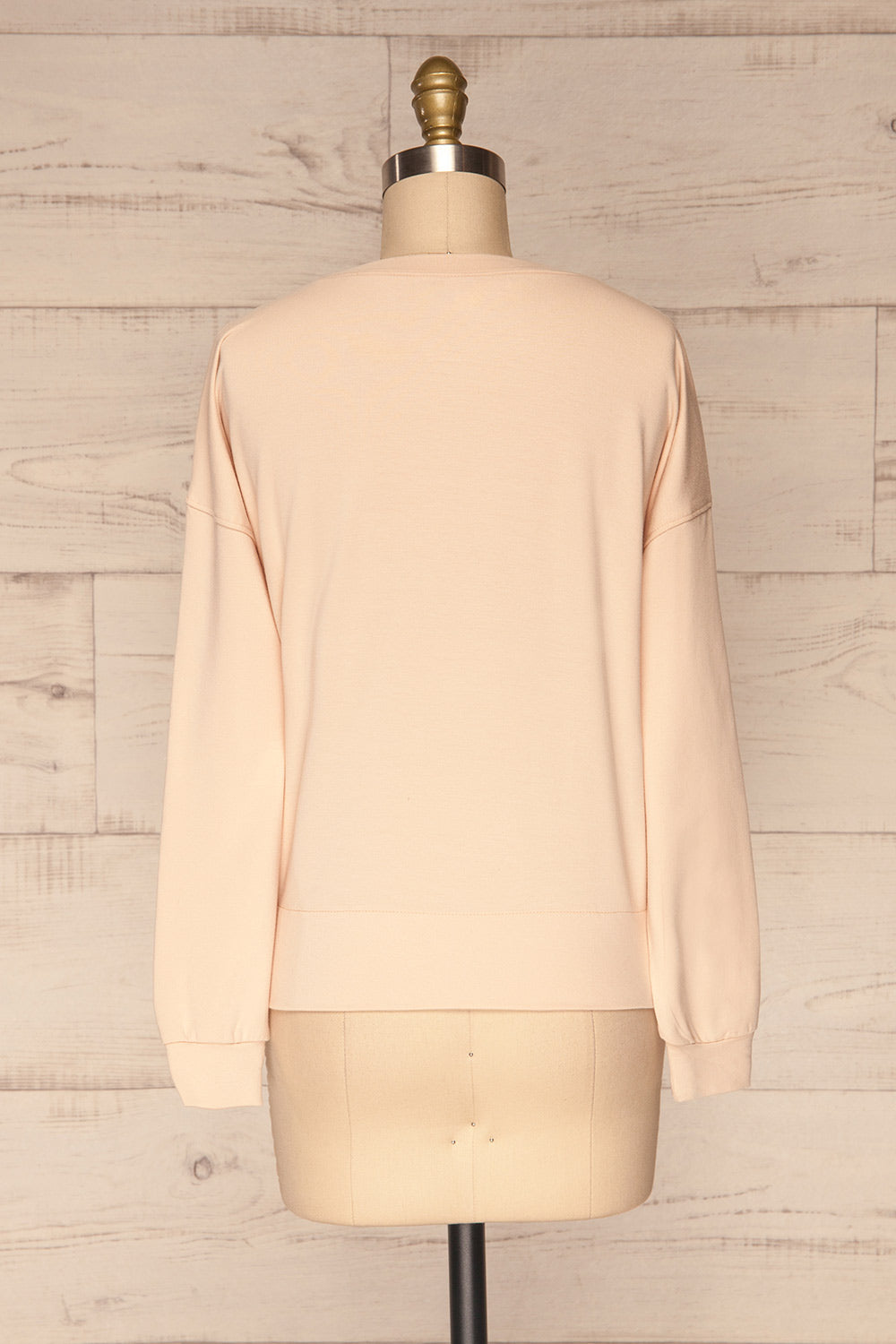 Piakoti Sand Beige Long Sleeved Top | La Petite Garçonne