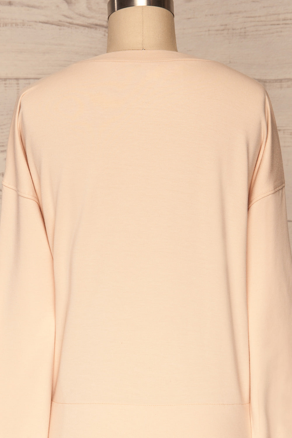 Piakoti Sand Beige Long Sleeved Top | La Petite Garçonne