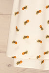 Piechowice White Pineapple Short Dress | La petite garçonne bottom