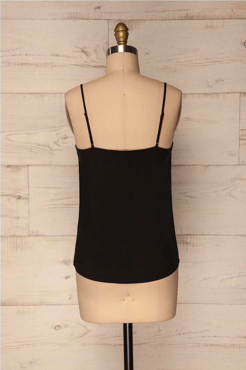 Pilos Charbon Black Loose Tank Top | La Petite Garçonne