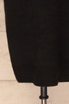 Poorto Black Short Knitted Dress | La petite garçonne bottom