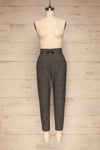 Portalegre Grey Striped Tailored Pants | La petite garçonne front view
