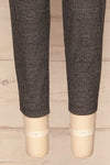 Portalegre Grey Striped Tailored Pants | La petite garçonne legs