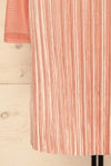Pozeca Pink Velvet & Mesh Tunic Dress | La Petite Garçonne