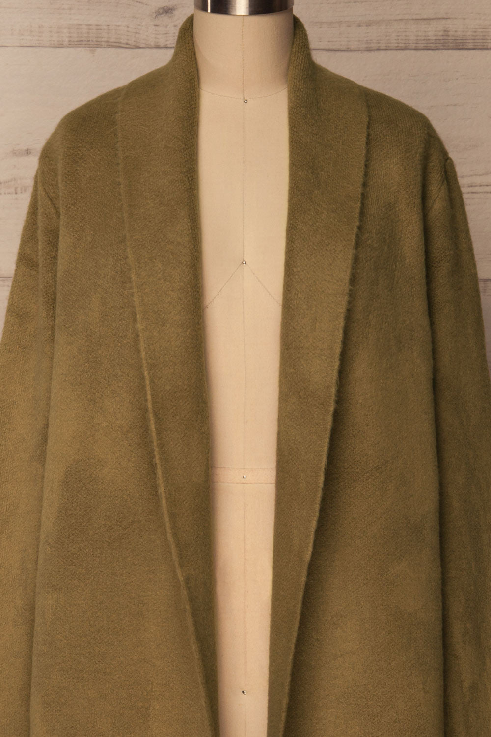 Prilep Sauge Green Long Knit Jacket | La Petite Garçonne Chpt. 2 2