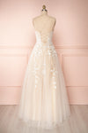 Primrose Beige Embroidered Bridal Dress | Boudoir 1861 back view