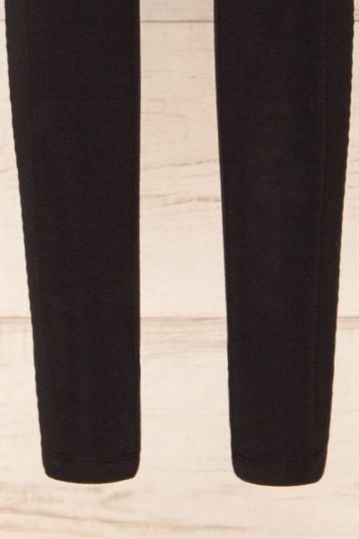 Putignano Black High-Waisted Leggings | La petite garçonne bottom