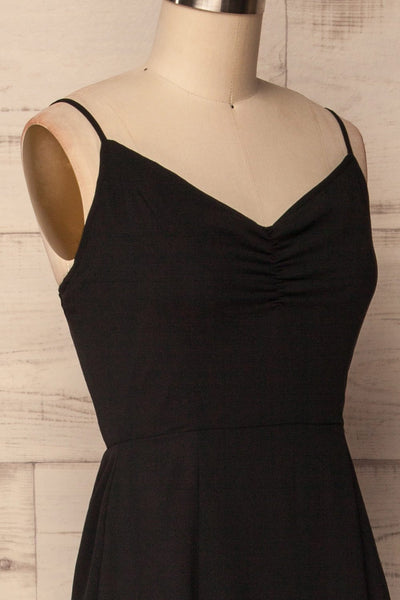 Pyla Nero | Black Asymmetrical Dress