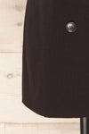 Pyskowice Black Buttoned Blazer Dress | La petite garçonne bottom