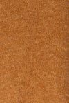 Qormi Brown Long Knitted Cardigan | La petite garçonne fabric