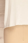 Quarreni White Crop T-Shirt | La petite garçonne bottom