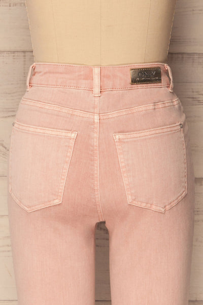 Quarzina Blush Pink High-Waisted Jeans | La Petite Garçonne 6