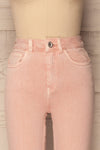 Quarzina Blush Pink High-Waisted Jeans | La Petite Garçonne 2