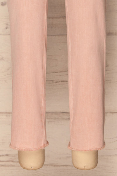 Quarzina Blush Pink High-Waisted Jeans | La Petite Garçonne 7