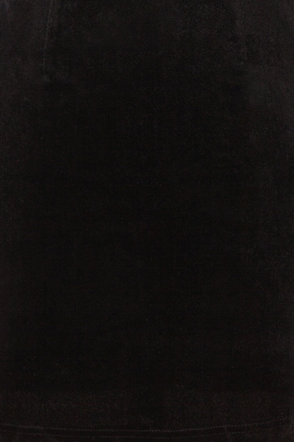 Quincey Black Short Velvet Dress | Boutique 1861 fabric