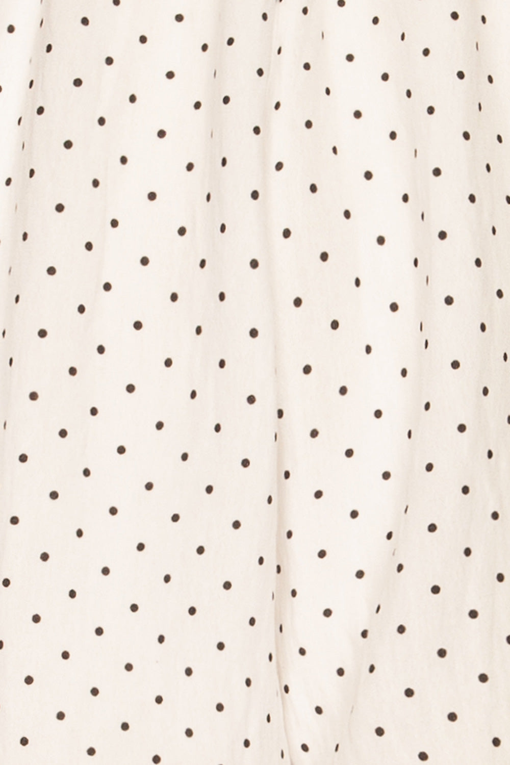 Rabka White Polka Dot Short Sleeve Romper | La petite garçonne  fabric 