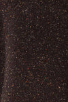 Rachelle Oversized Black Knit Sweater | La petite garçonne fabric