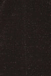 Raciborska Black Sparkly Blazer | La Petite Garçonne fabric detail