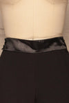 Raphim Black Trousers | Pantalon Noir | La Petite Garçonne front close-up