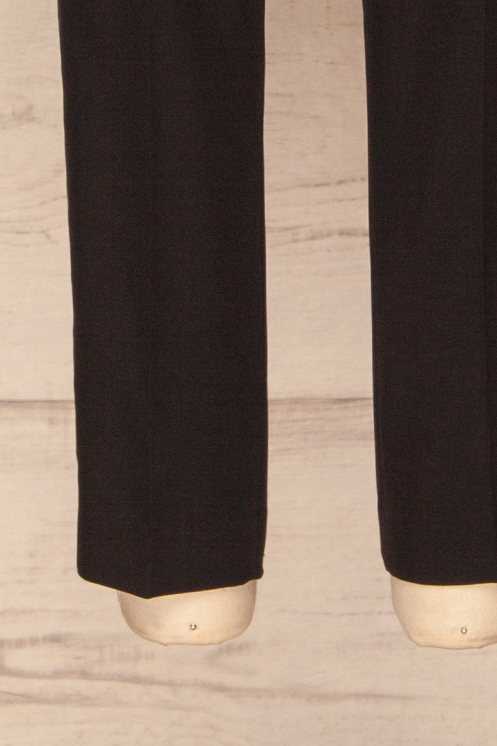 Raphim Black Trousers | Pantalon Noir | La Petite Garçonne bottom close-up