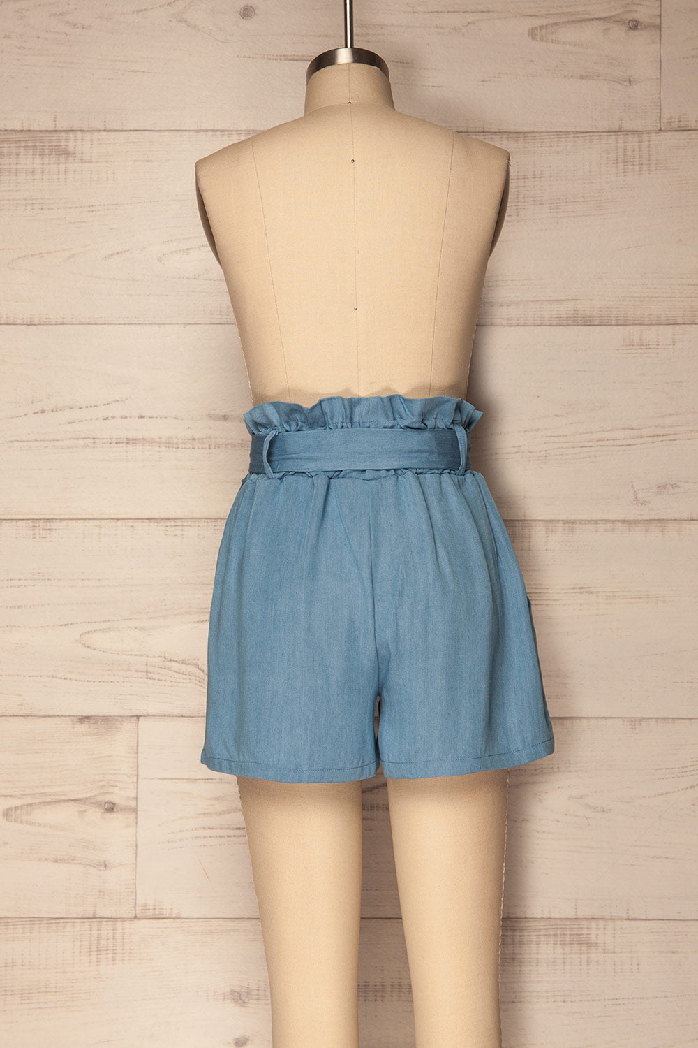 Rebelos Light Blue Lightweight Shorts | La Petite Garçonne