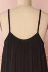 Remuna Black Midi Tunic Dress with Lace Details | Boutique 1816
