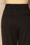 Reppia Stripes Black & White Straight Pants | La Petite Garçonne
