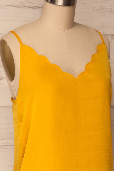 Revel Yellow | Silky Camisole