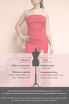 Rezina Red Strapless Maxi Dress | La petite garçonne template