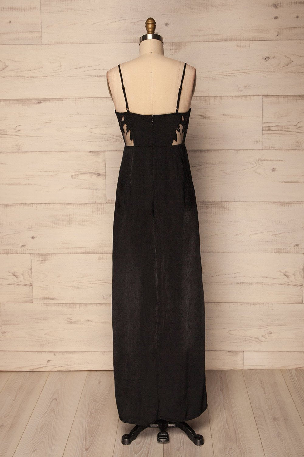Riachos | Black Silky Dress