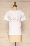 Rosanna White Short Sleeved T-Shirt | La Petite Garçonne front view