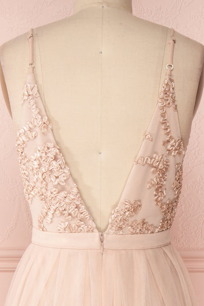 Ruan Blush | Pink Embroidered Dress