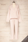 Set Diubesland Pink Ligned Pyjama Set | La petite garçonne  set