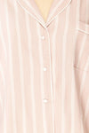 Set Diubesland Pink Ligned Pyjama Set | La petite garçonne fabric