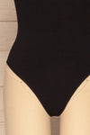 Sagonte Black Crossed Straps Bodysuit | La petite garçonne bottom