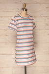 Sammia Striped T-Shirt Dress | La petite garçonne side view