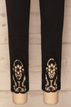 Sandane Black Legging Pants with Lace Details | La Petite Garçonne