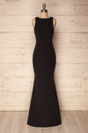 Sanya Black | Backless Mermaid Gown