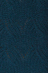 Saratov Midnight Blue Knit Sweater | La Petite Garçonne fabric detail