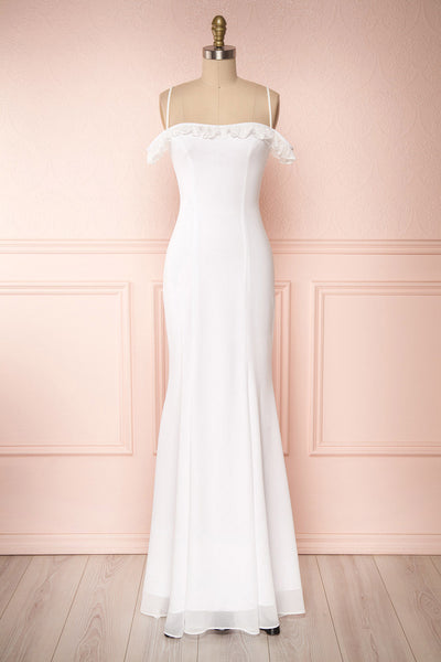 Sasha White Mermaid Bridal Dress | Boudoir 1861
