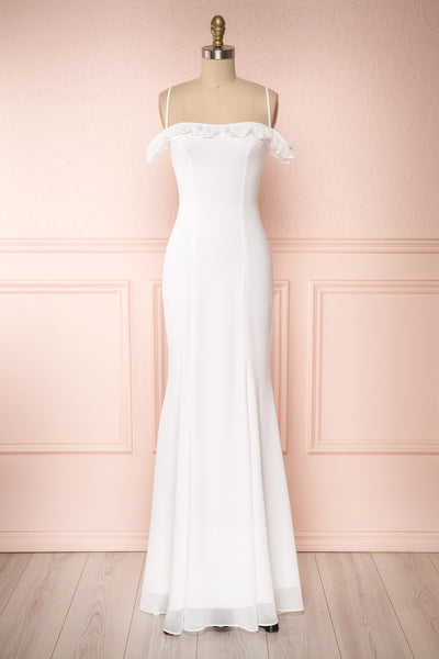 Sasha White Mermaid Bridal Dress | Robe  | Boudoir 1861