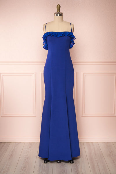 Sasha Royal Blue Mermaid Maxi Dress | Boudoir 1861