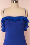 Sasha Royal Blue Mermaid Maxi Dress front view | Boudoir 1861