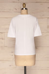 Schore White Organic Cotton T-Shirt | La petite garçonne back view