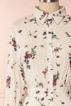 Seara Beige Floral Long Sleeved Shirt Dress | Boutique 1861 2