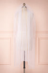 Serena White Rhinestones Hair Comb Wedding Veil | Boudoir 1861 back view