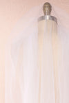 Serena White Rhinestones Hair Comb Wedding Veil | Boudoir 1861 back close-up