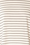 Set Capareac White Striped Pyjama Set | La petite garçonne fabric